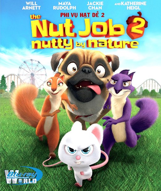 B3251. The Nut Job 2: Nutty by Nature - Phi Vụ Hạt Dẻ 2: Công Viên Đại Chiến 2D25G (DTS-HD MA 5.1)